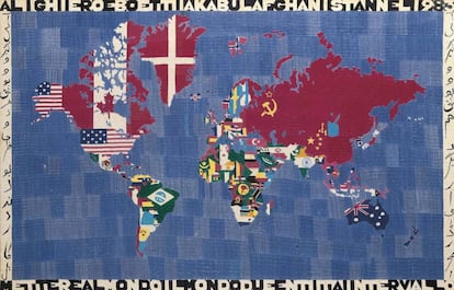 'Mappa' (1983), de Alighero Boetti.