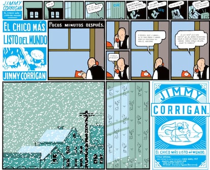 Viñetas de 'Jimmy Corrigan', de Chris Ware, editado por Reservoir Books.