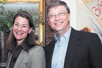 Melinda y Bill Gates, en Nueva York el mes pasado.