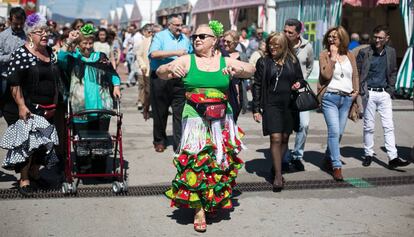 Imagen de la Feria de Abril de Barcelona de 2016.