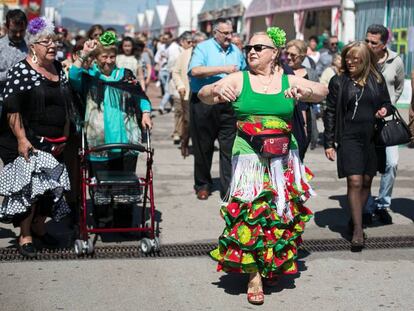 Imagen de la Feria de Abril de Barcelona de 2016.