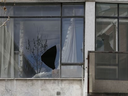 Estado actual de abandono total del afamado Hospital Puerta de Hierro.