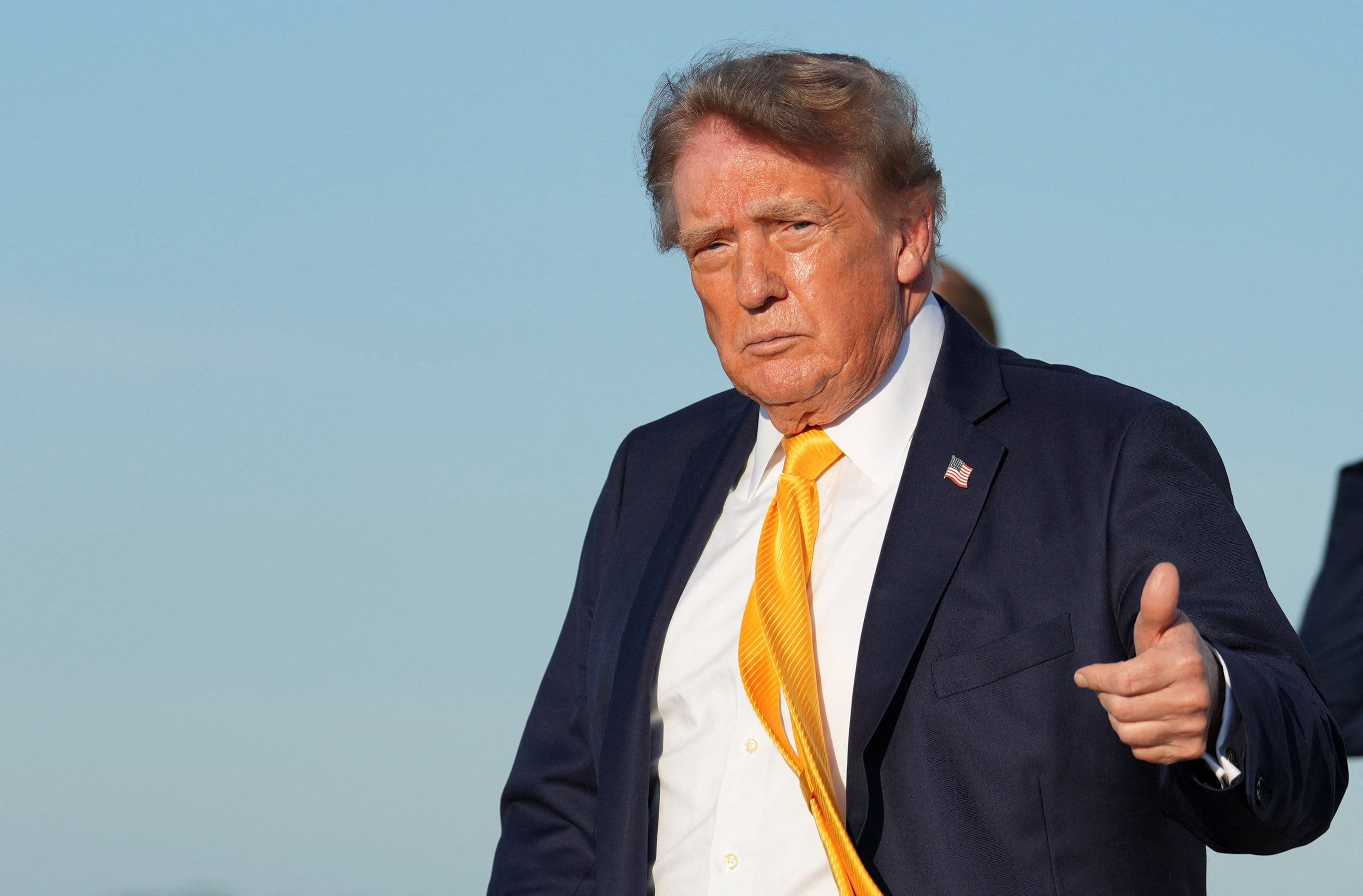 Trump vuelve a usar la “triste” crisis de Ceuta para criticar a España, “país con cero control de su frontera”