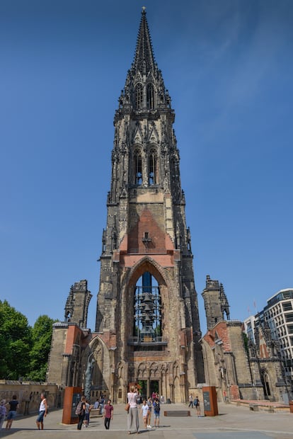 La iglesia medieval de San Nicolás, en Hamburgo.