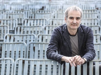 Olivier Assayas, retratado en Roma.