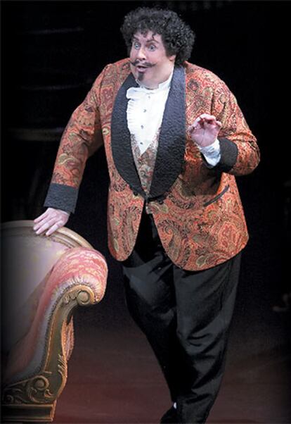 Michael Crawford, en el musical 'La dama de blanco'.