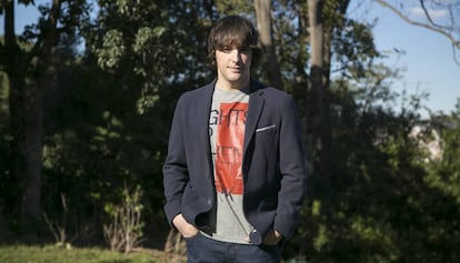 El cocinero Jordi Cruz en la recepción oficial de los premios Ondas del año 2013.