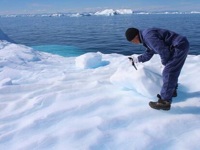 Glaciar de Jakobshavn, en Ilulissat (Groenlandia).