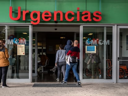 El Hospital Infanta Leonor de Vallecas, en Madrid.