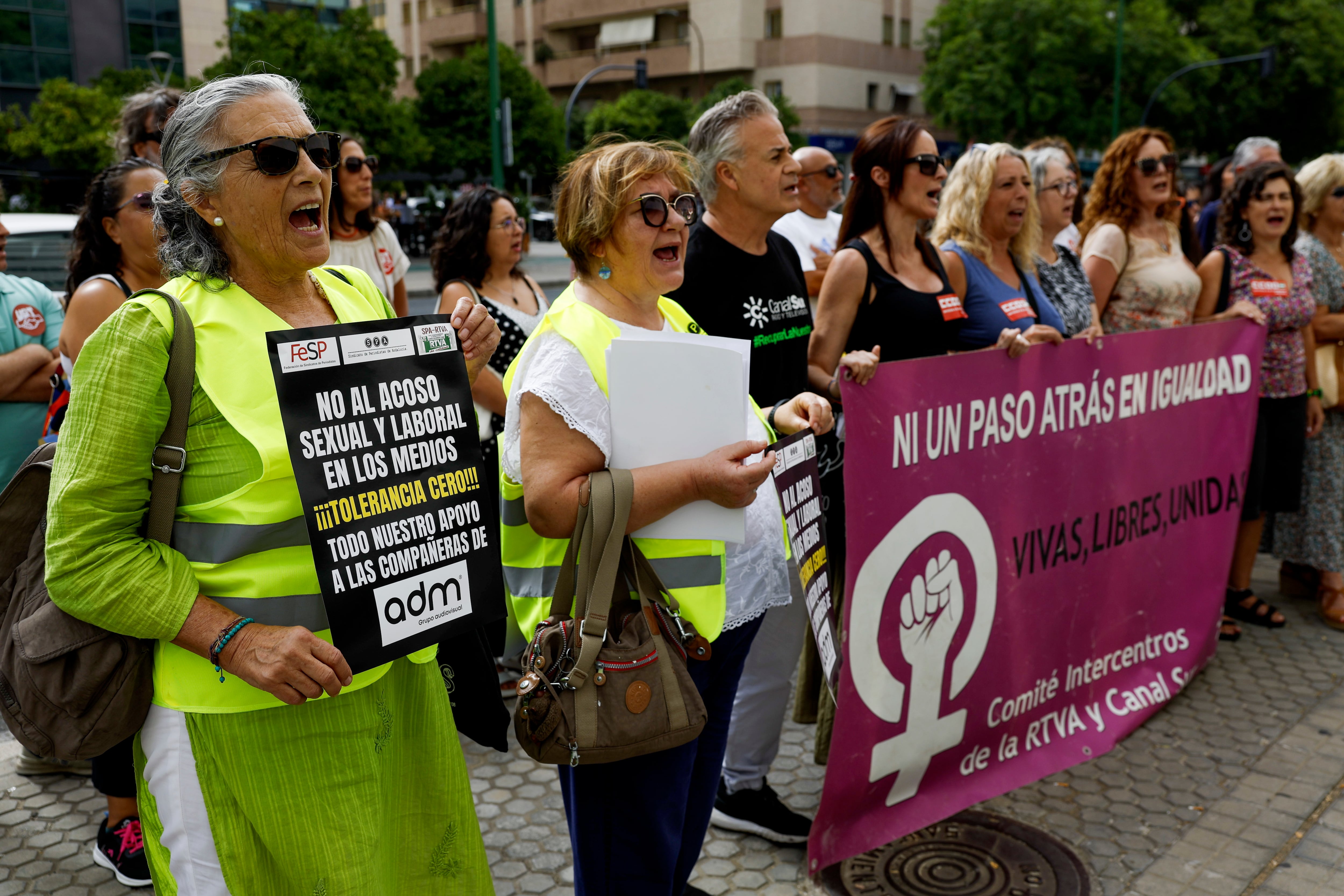 El exdirectivo de la principal productora de Canal Sur declara durante una hora ante el juez que lo investiga por agresión sexual