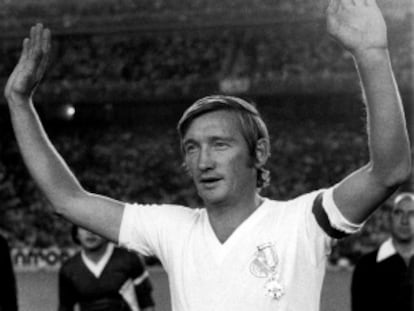 Ignacio Zoco, con la camiseta del Real Madrid.