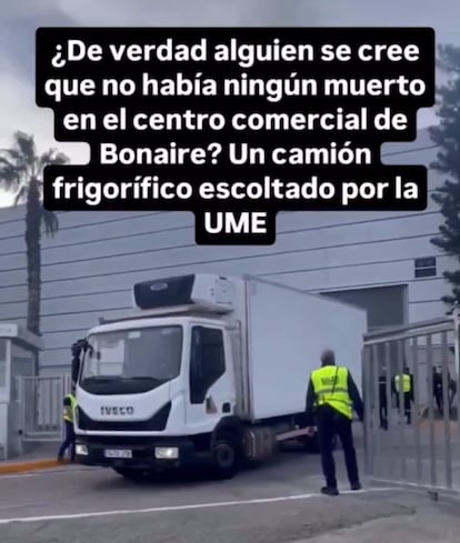 Captura de un vídeo que defiende la existencia de muertos en el aparcamiento de Bonaire.