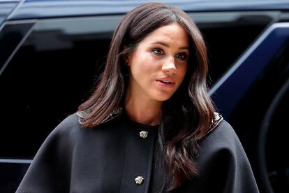 Meghan Markle en Londres el pasado mes de marzo.