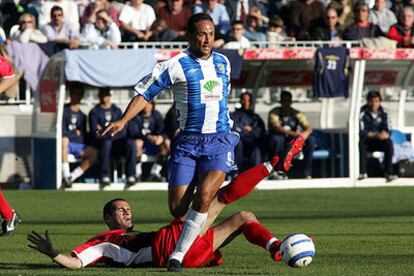 Baiano, en el Málaga.