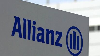 En la imagen, logo de la compañía de seguros Allianz en Unterföhring (Alemania). 