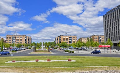 Vista de Alcorcón (Madrid), en una imagen difundida por su Ayuntamiento.