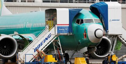 737 MAX en instalaciones de Boeing en Renton (Washington, EE UU).