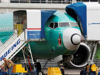 737 MAX en instalaciones de Boeing en Renton (Washington, EE UU).