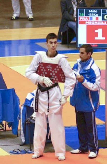 Liam Bette en el campeonato nacionalde Francia en 2014.