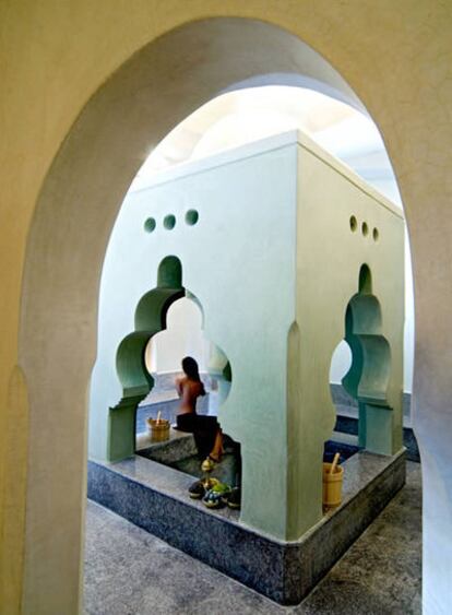 Ritual 'Fuente de la Serenidad' en el spa del Hotel Palmeraie Golf Palace de Marraquech