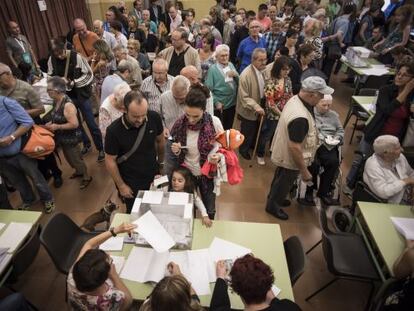El distrito mimado de Colau vota a Ciutadans
