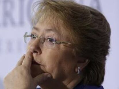 A presidenta chilena, Michelle Bachelet.