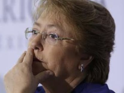 A presidenta chilena, Michelle Bachelet.