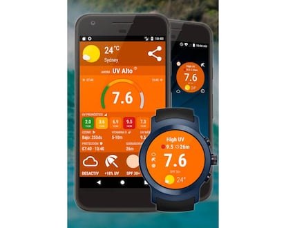 Esta app nos permite conocer en tiempo real el índice de radiación UV con gran precisión
