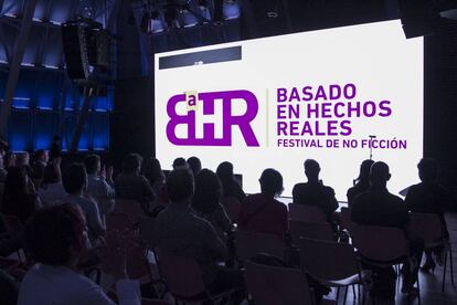 Asistentes al festival Basado en Hechos Reales en 2017.