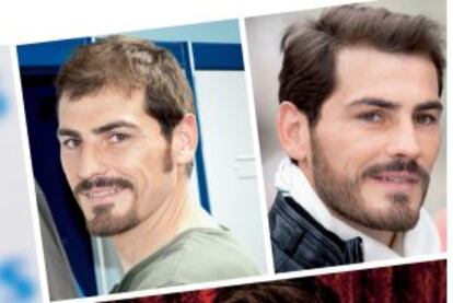 Para anunciar cuatro nuevas máquinas de afeitar, se pidió que los seguidores de Iker le buscaran un nuevo aspecto.