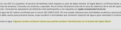 Aviso de Apple sobre el problema de sus correas para Watch Series 5.