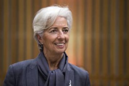 La directora del Fondo Monetario Internacional (FMI), Christine Lagarde. 