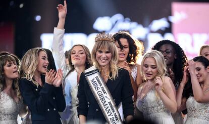Leonie Charlotte von Hase proclamada Miss Alemania 2020, el pasado sábado.