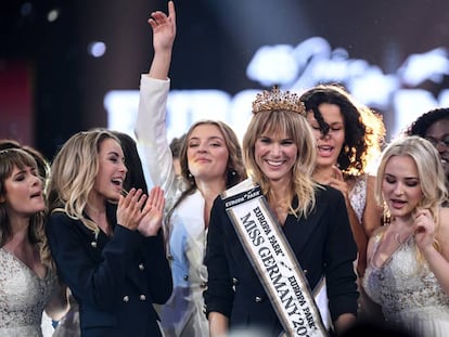 Leonie Charlotte von Hase proclamada Miss Alemania 2020, el pasado sábado.