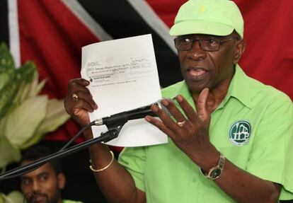 El exvicepresidente de la FIFA Jack Warner.