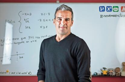 David Calle, profesor de matemáticas y finalista del Global Teacher Award.