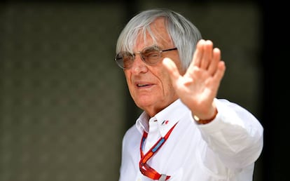 Bernie Ecclestone.