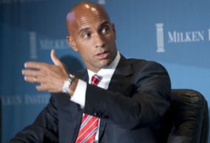 Adrian Fenty, ex alcalde de Washington.