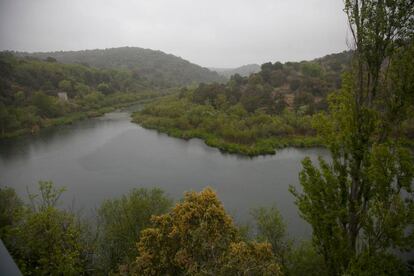 Presa del río Aulencia.