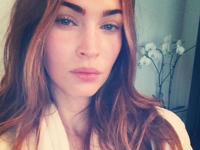 As&iacute; est&aacute; Megan Fox reci&eacute;n levantada. O al menos es lo que ella dice en una imagen publicada en Instagram.