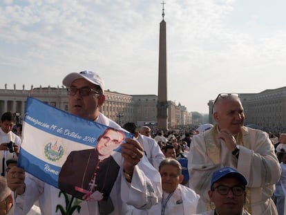 Canonizaciones celebradas en la plaza San Pedro en el Vaticano.