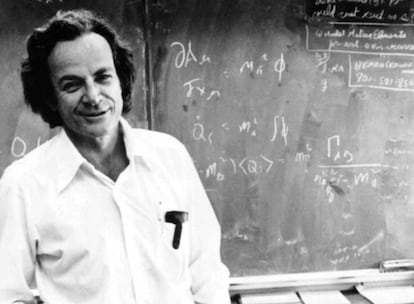 El aclamado físico Richard Feynman.