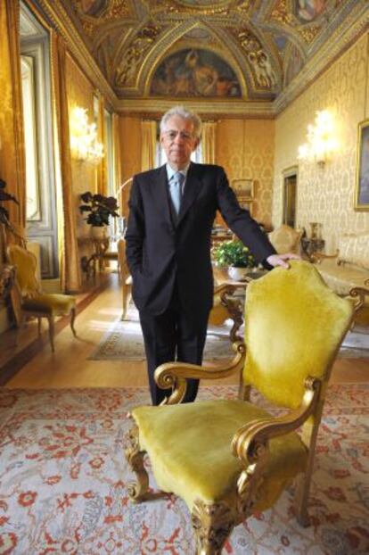 Mario Monti, primer ministro italiano.