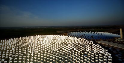 Planta solar de Abengoa.