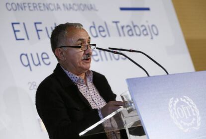 El secretario general de UGT, Pepe Álvarez.