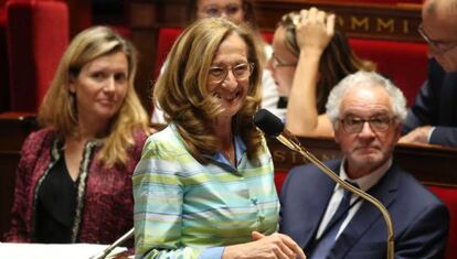 La ministra de Justicia, Nicole Belloubet.