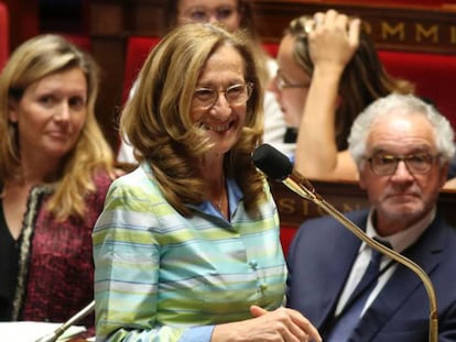 La ministra de Justicia, Nicole Belloubet.