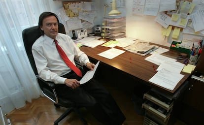 El presidente de Transparencia Internacional España, Jesús Lizcano. 