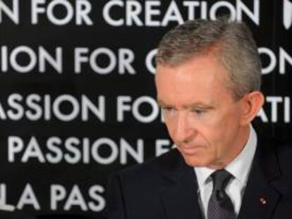 En la imagen, el empresario francés Bernard Arnault. EFE/Archivo