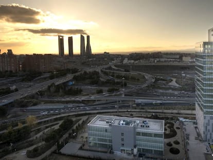 Torre Chamartín en Madrid, propiedad de Merlin Properties.